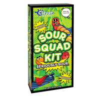 CLEVER CANDY SOUR SQUAD CANDY KIT 7.95 OZ BOX