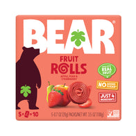 BEAR REAL FRUIT YOYOS STRAWBERRY 3.5 OZ BOX