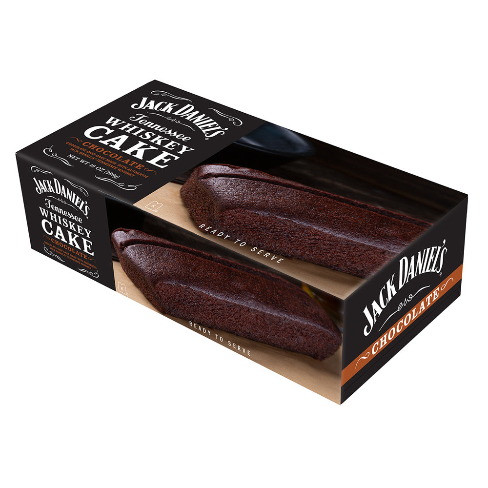 GREAT SPIRITS BAKING COMPANY JACK DANIEL&rsquo;S TENNESSEE WHISKEY LOAF CAKE CHOCOLATE 10 OZ BOX
