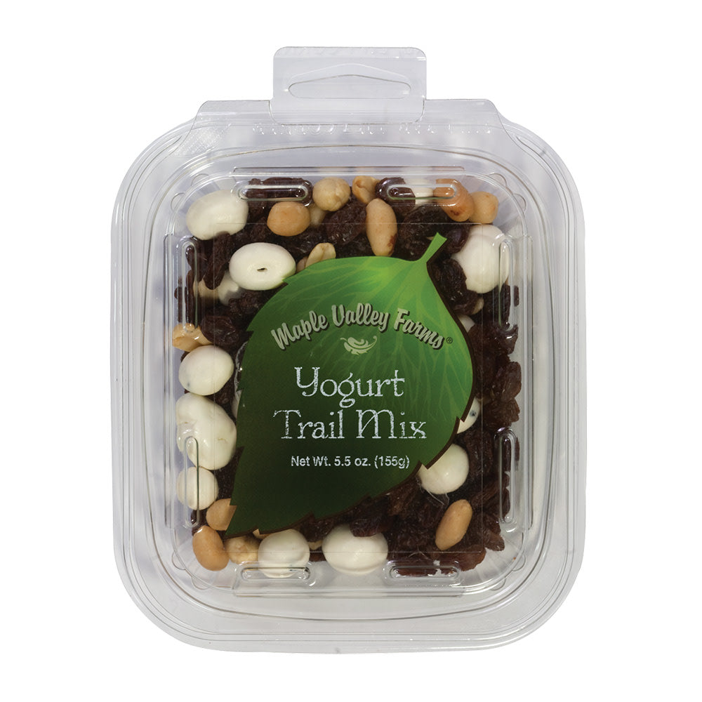 MAPLE VALLEY FARMS YOGURT TRAIL MIX 5.5 OZ PEG TUB