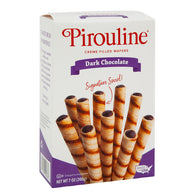 DEBEUK PIROULINE DARK CHOCOLATE CREME WAFER 7 OZ BOX