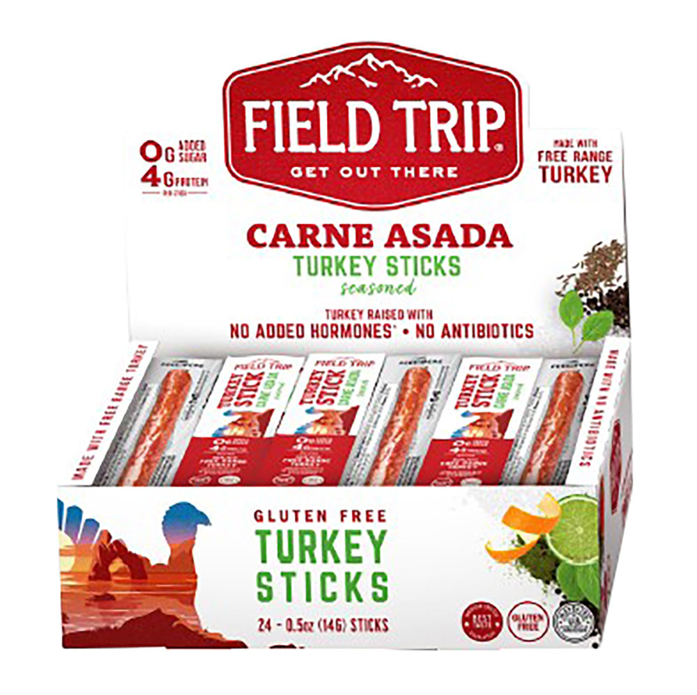 FIELD TRIP CARNE ASADA ZERO SUGAR TURKEY STICK 0.5 OZ