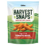 CALBEE HARVEST SNAPS TOMATO BASIL LENTIL BEAN CRISPS 3 OZ POUCH