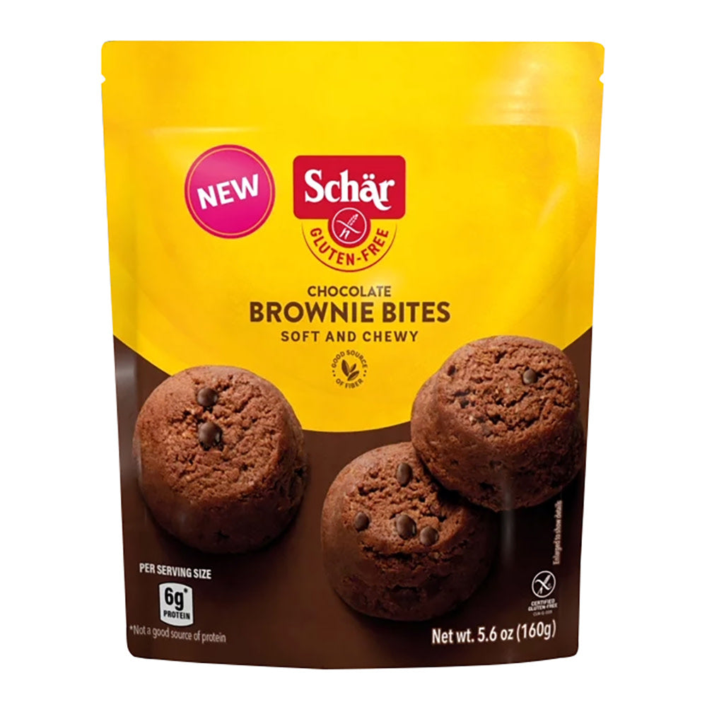SCH&Auml;R GLUTEN-FREE CHOCOLATE BROWNIE BITES 5.6 OZ BAG