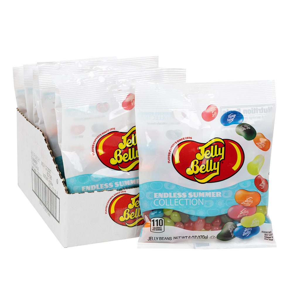 JELLY BELLY ENDLESS SUMMER COLLECTION 6 OZ PEG BAG