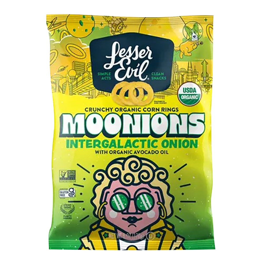 LESSER EVIL MOONIONS INTERGALACTIC ONION 6 OZ BAG