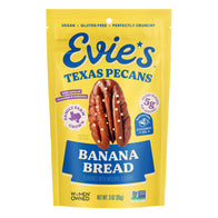 EVIE'S BANANA BREAD PECANS 3 OZ BAG