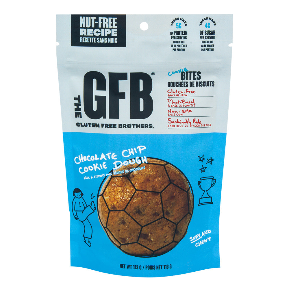 THE GFB CHOCOLATE CHIP COOKIE DOUGH COOKIE BITES 4 OZ BAG