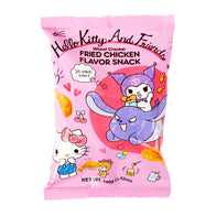 HELLO KITTY FRIED CHICKEN FLAVORED WHEAT CRACKERS 3.5 OZ BAG