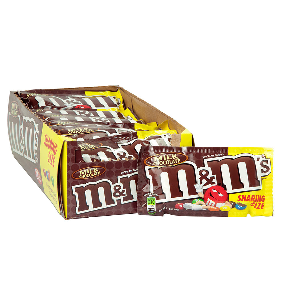 King Size M&M's Milk Chocolate - 24ct | CandyStore.com