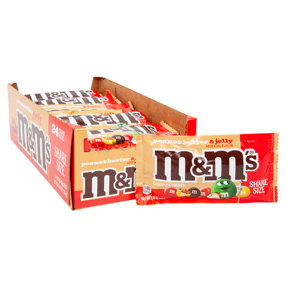 M&M's Share Size Milk Chocolate & Peanut - 24ct