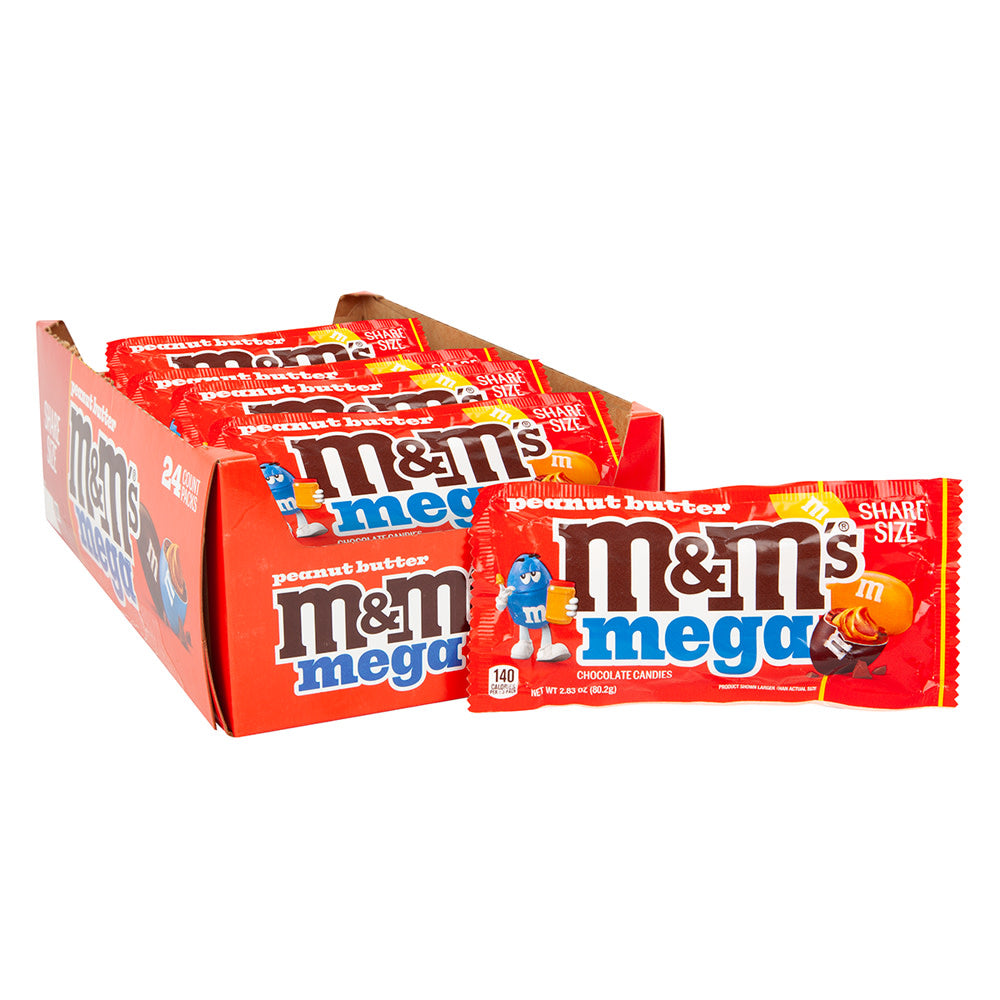 King Size M&M's Milk Chocolate - 24ct | CandyStore.com