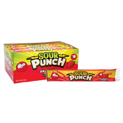 Sour Punch Straws - 24ct