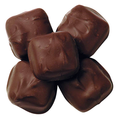 Vanilla Caramels Chocolate-Covered - 6lb