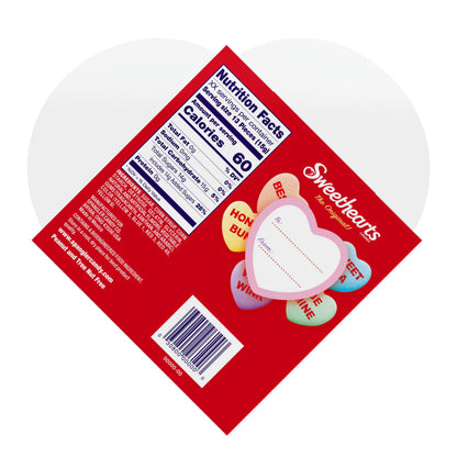 Sweethearts Conversation Hearts - 6ct Heart-Shaped Boxes