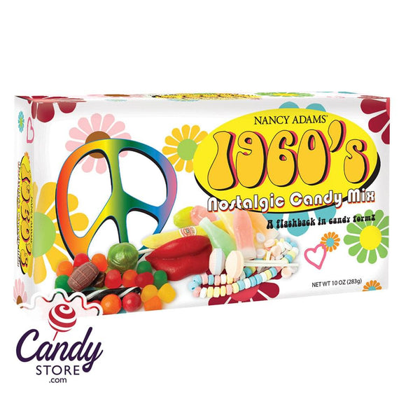 1960's Decade Candy Box 10oz - 6ct CandyStore.com