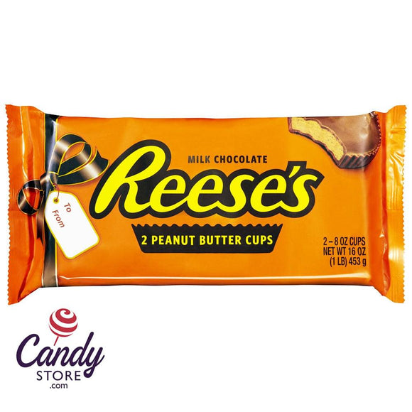 2 Giant Half-Pound Reeses Peanut Butter Cups - 6ct CandyStore.com