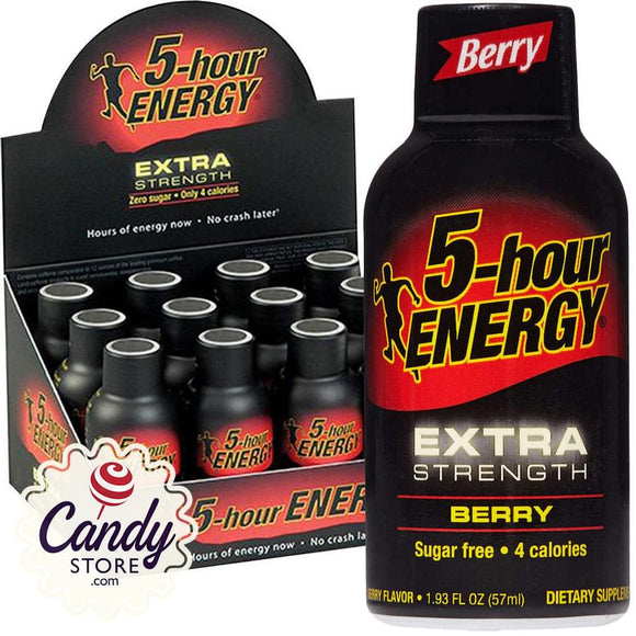 5-Hour Energy Extra Strength Berry - 12ct CandyStore.com