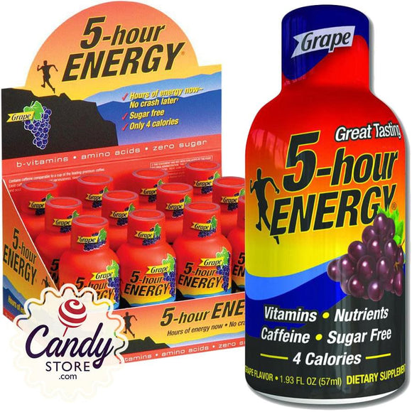 5-Hour Energy Grape - 12ct CandyStore.com