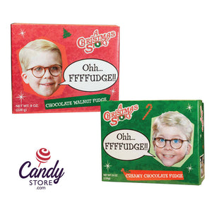 A Christmas Story Fudge Assorted 8oz Theater Boxes - 12ct CandyStore.com