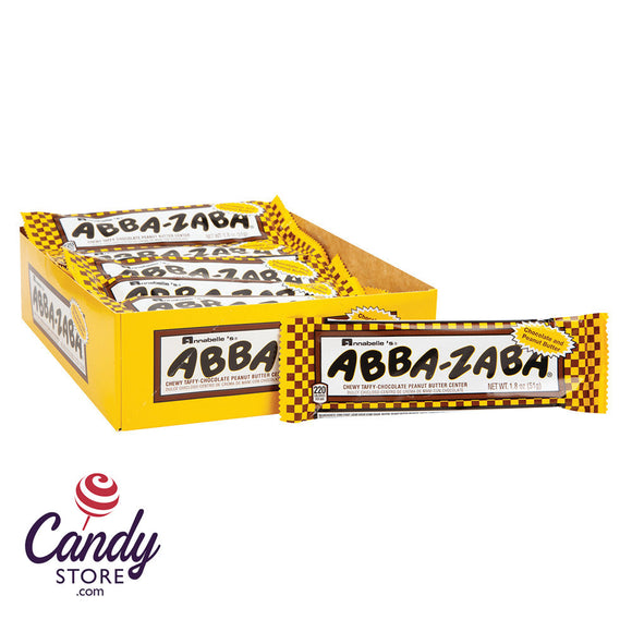 Abba Zaba Peanut Butter Bars Annabelle - 24ct CandyStore.com