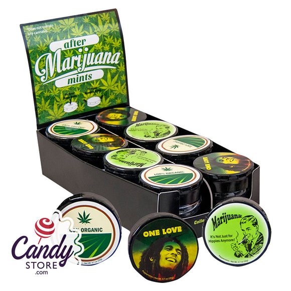 After Marijuana Assorted Mint Tins - 24ct CandyStore.com