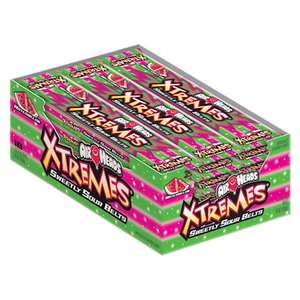 Airheads Extreme Sour Belts Watermelon - 18ct CandyStore.com
