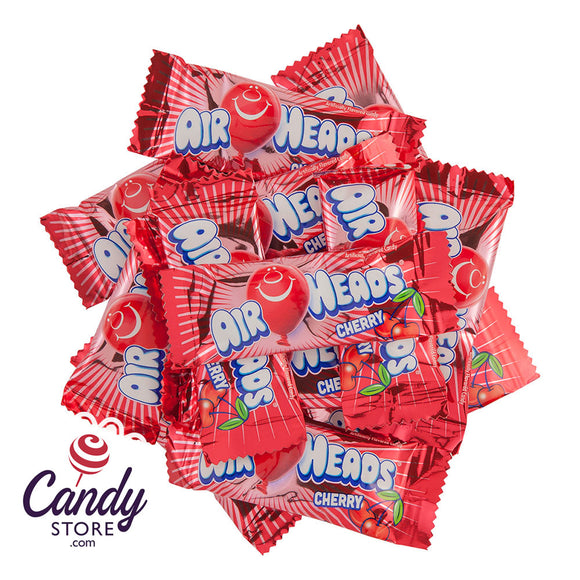 Airheads Mini Candy Bars Cherry - 8lb CandyStore.com