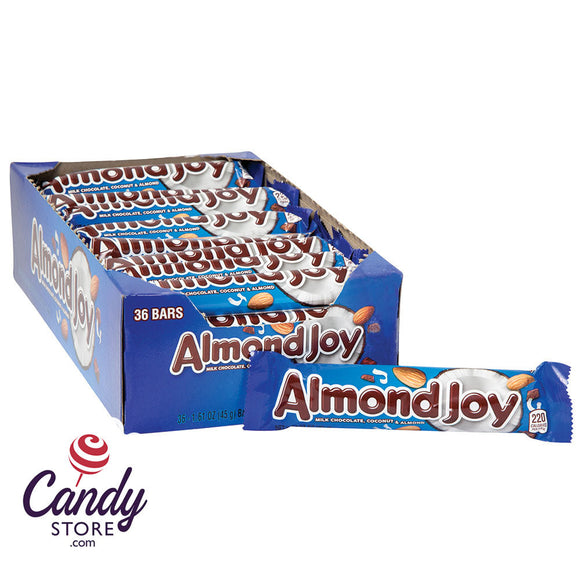 Almond Joy Bars - 36ct Box CandyStore.com