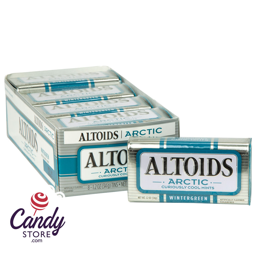 Altoids Arctic Wintergreen Mints 1.2oz Mint Tin 8ct