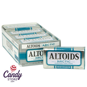 Altoids Arctic Wintergreen Mints 1.2oz Mint Tin - 8ct CandyStore.com