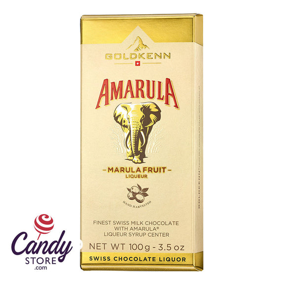 Amarula Swiss Milk Chocolate Bar w Liqueur Syrup Goldkenn - 10ct CandyStore.com