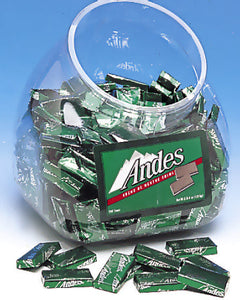 Andes Creme De Menthe Chocolates - 240ct Tub CandyStore.com