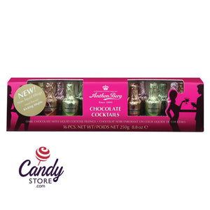 Anthon Berg 16 Piece Chocolate Cocktails 8.8oz Boxes - 15ct CandyStore.com