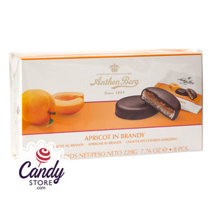 Anthon Berg Apricot In Brandy 7.76oz Boxes - 12ct CandyStore.com