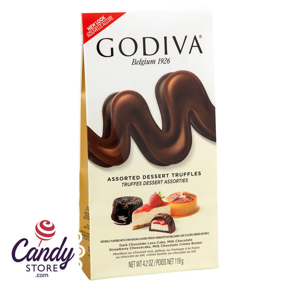 Assorted Godiva Dessert Truffles 2oz Bag - 6ct CandyStore.com