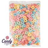 Assorted Mini Sour Gummy Rings - 5lb CandyStore.com
