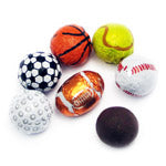 Assorted Sports Chocolate Balls - 5lb CandyStore.com