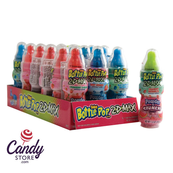 Baby Bottle Pop Powder And Crunchies 2D Max - 18ct CandyStore.com