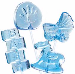 Baby Boy Blue Lollipops - 120ct CandyStore.com