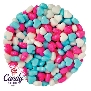 Baby Love Candy Hearts Blue Pink & White - 10lb CandyStore.com