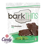Bark Thins Dark Chocolate Mint 4.7oz Pouch - 12ct CandyStore.com