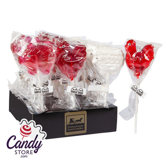 Barnyard Lollipops Pennsylvania Dutch 1oz - 24ct CandyStore.com