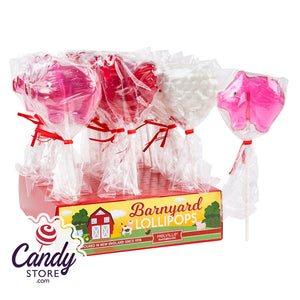 Barnyard Lollipops Pigs Roosters & Sheep - 24ct CandyStore.com