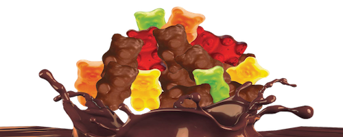 Baron Milk Chocolate Gummie Bears - 8lb CandyStore.com