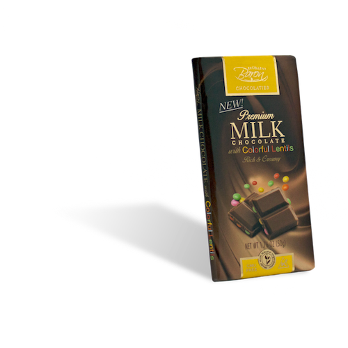 Baron Milk Chocolate with Lentils Bar - 12ct CandyStore.com