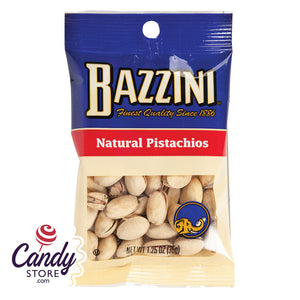 Bazzini Pistachios Natural 1.5oz - 12ct CandyStore.com