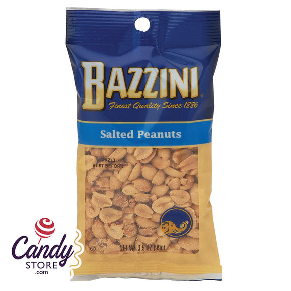 Bazzini Salted Peanuts 3.5oz Peg Bags - 12ct CandyStore.com