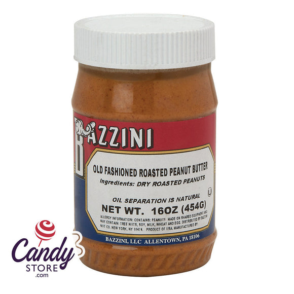 Bazzini Smooth Peanut Butter 16oz Jar - 1ct CandyStore.com