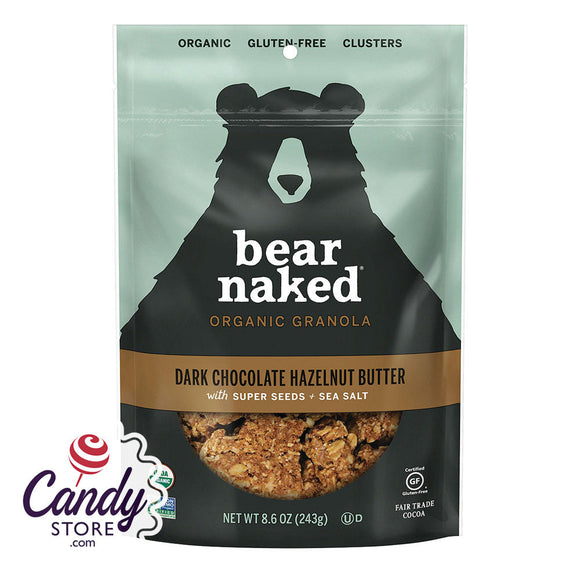 Bear Naked Granola Dark Chocolate Hazelnut 8.6oz - 6ct CandyStore.com